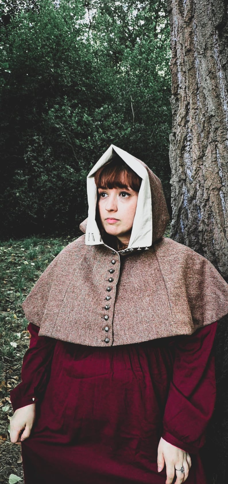 Digital Pattern Medieval 14th Century Liripipe Hood Etsy