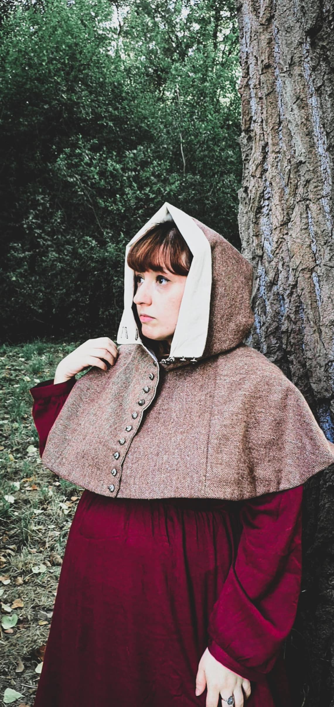 Digital Pattern Medieval 14th Century Liripipe Hood Etsy