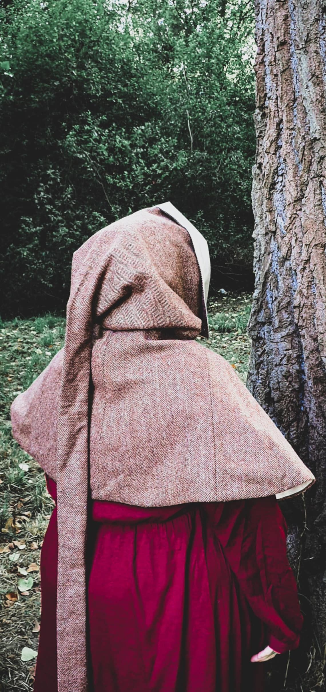 Digital Pattern Medieval 14th Century Liripipe Hood Etsy