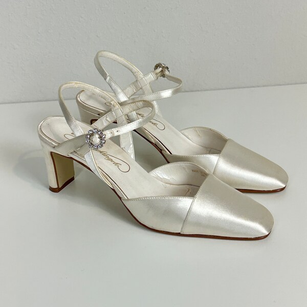 slingback heels wedding