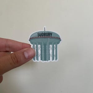 Sudbury Water Tower Sticker