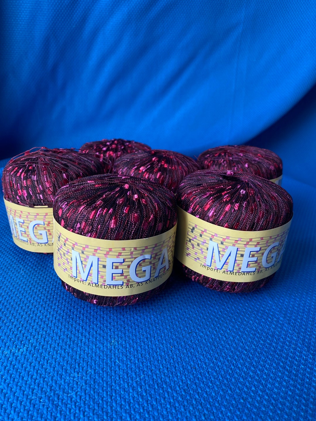 Mega Idena Ladder Ribbon Yarn Etsy