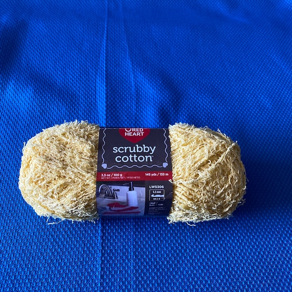 Red Heart Scrubby Cotton Yarn