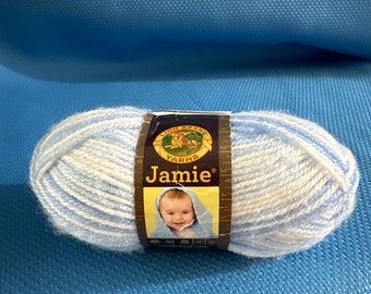 Lion Brand Tweed Stripes Yarn Color Mixed Berries Bulky 5 100% Acrylic