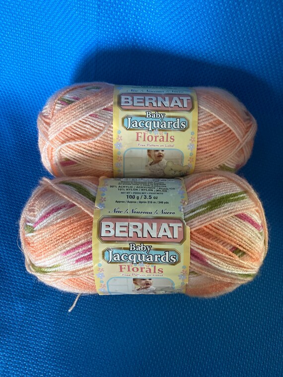 Bernat baby jacquards florals yarn deals