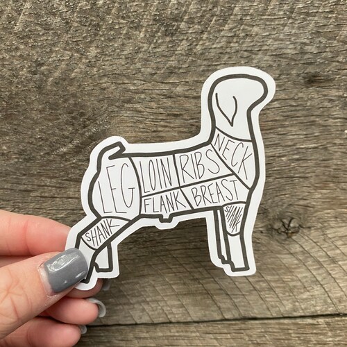 Goat Sticker Etsy
