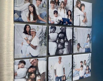 Custom 2x2 Photo Magnet – Personalized Picture Magnet – Fridge Keepsake – Small Custom Gift