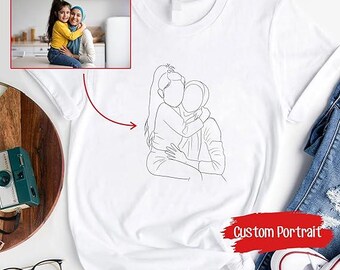 Custom Embroidered Portrait Sweatshirt | Personalized Family Keepsake