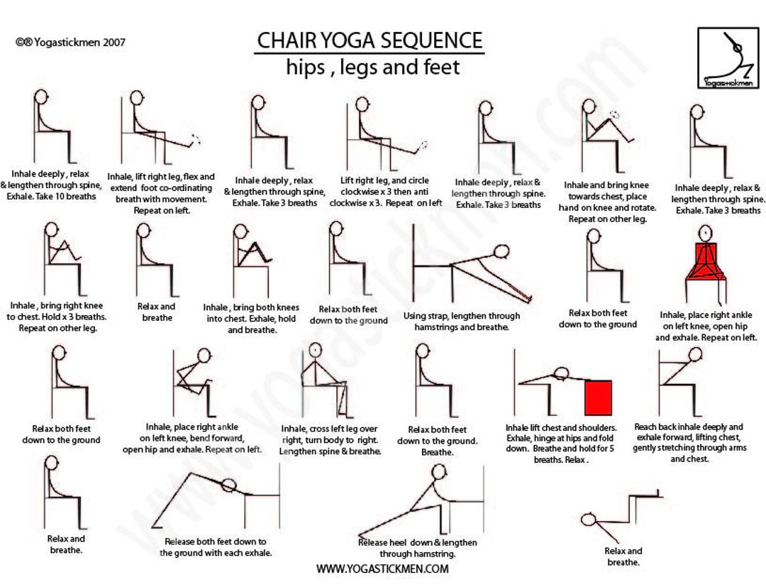 Exercise at Home Resources Chair Yoga Strength Training