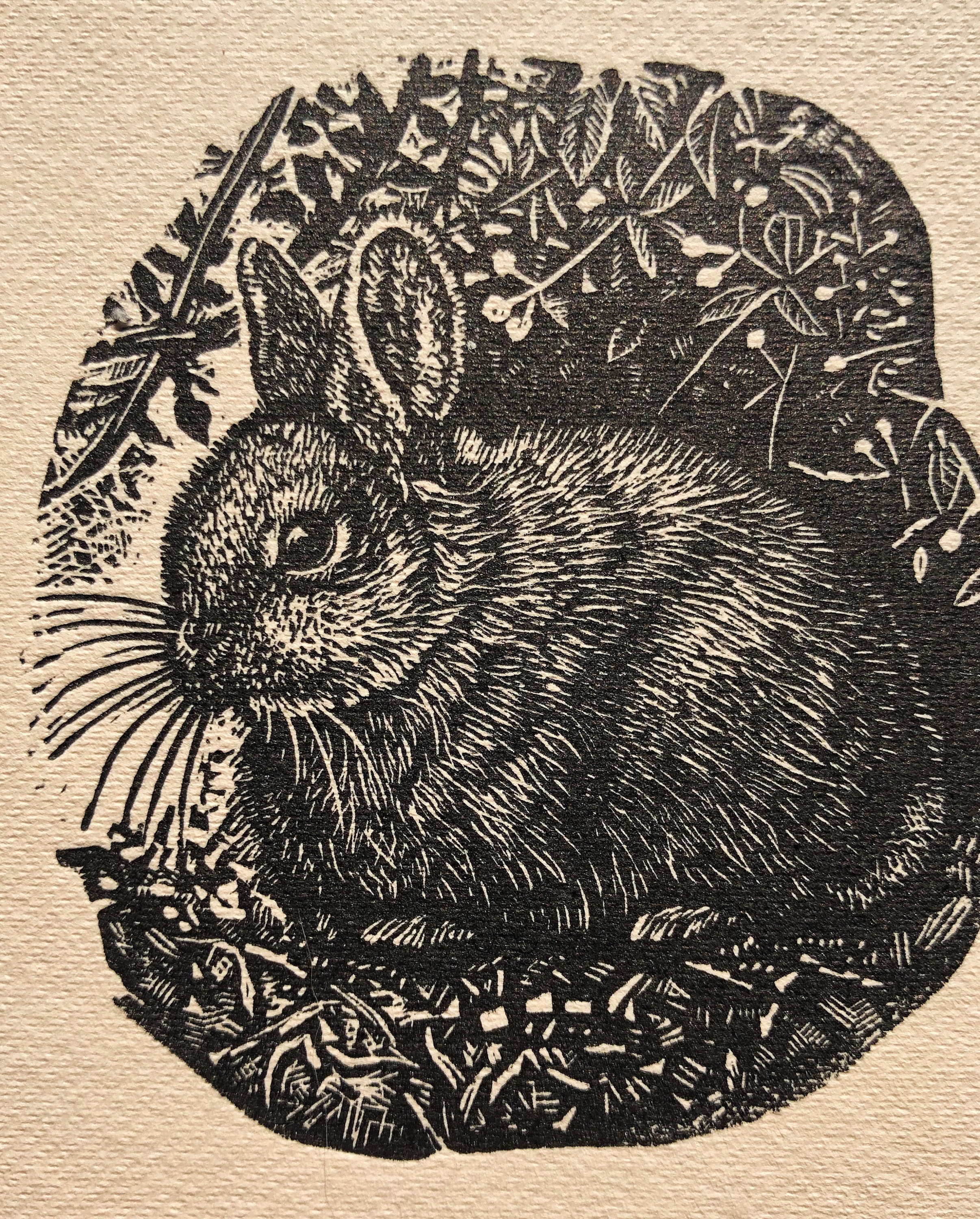Still and Quiet Wood Engraving Handmade Print Original Art Rabbit Print - Etsy Still and Quiet Wood Engraving Handmade Print Original Art Rabbit Print - Etsy