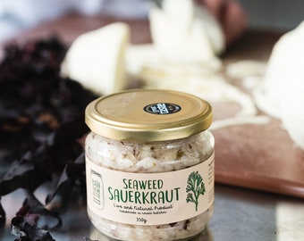 Seaweed Sauerkraut - Raw, Unpasteurised - 350g