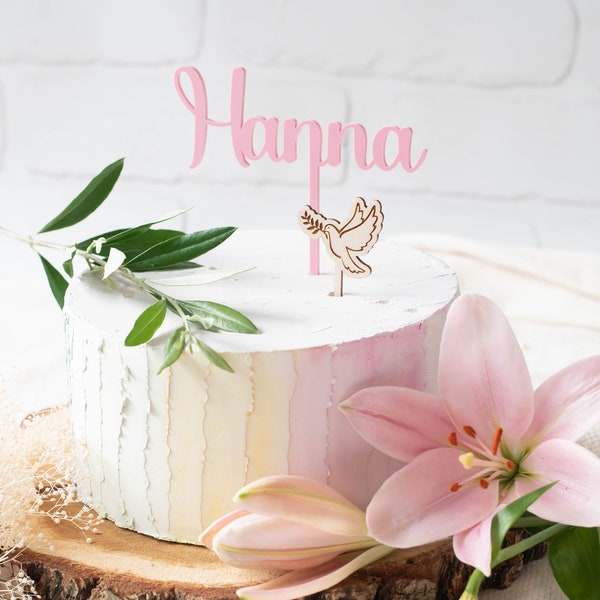 Personalisierte Namen Cake Topper , Pastel Arcryl Cake Topper ,Tortenstecker , Kuchentopper