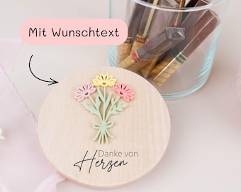 Personalized farewell gift for a teacher, storage jar with wooden lid, gift for a kindergarten teacher, thank you teacher, kindergarten farewell
