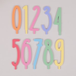 Birthday board Additional numbers set, birthday plate, birthday wreath, table decoration birthday, birthday bar