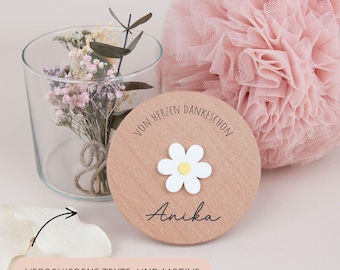 Gepersonaliseerde bedankpot, afscheidscadeau voor kleuterjuf, cadeau voor juf, gepersonaliseerd cadeau, cadeaupot