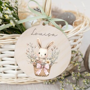 Osterei Anhänger, Personalisiertes Osterei mit Namen , Osterdeko, Osterhase Mein erstes Ostern, Ostergeschenk , Osternest, Osterkorb