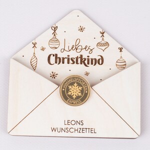 Christmas letter Christkind, wish list, wish list, letter Santa Claus image 4