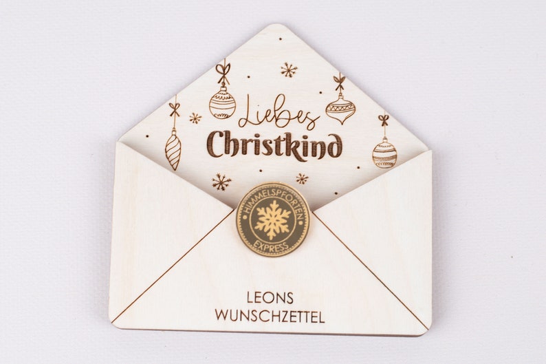 Christmas letter Christkind, wish list, wish list, letter Santa Claus image 4