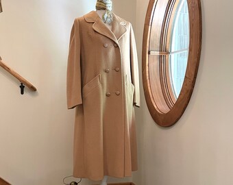Calvin klein camel topcoat 2025