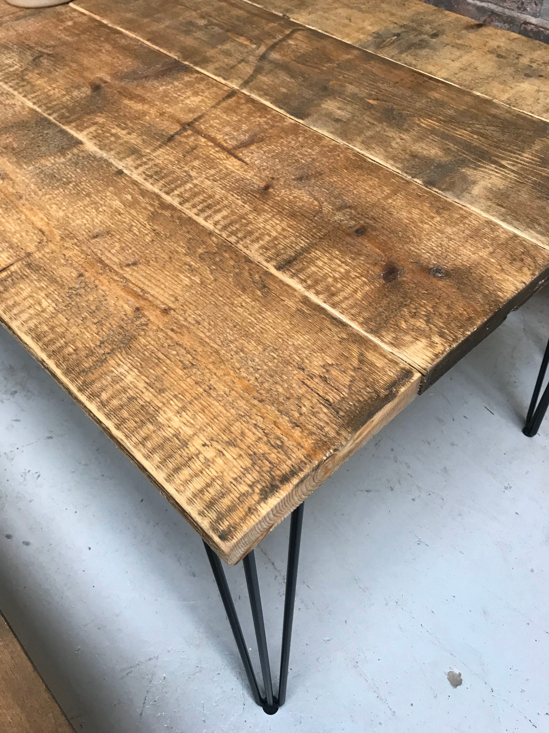 Industrial Scaffold Board Dining Table Etsy
