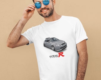 Honda Civic 6 VTEC TYPE-R Boost T-Shirt T-Shirt T-shirt, Car Guy Gift, Autoliefhebber, Autoliefhebber, Autofan, Cadeau voor papa, Petrolhead, Gearhead