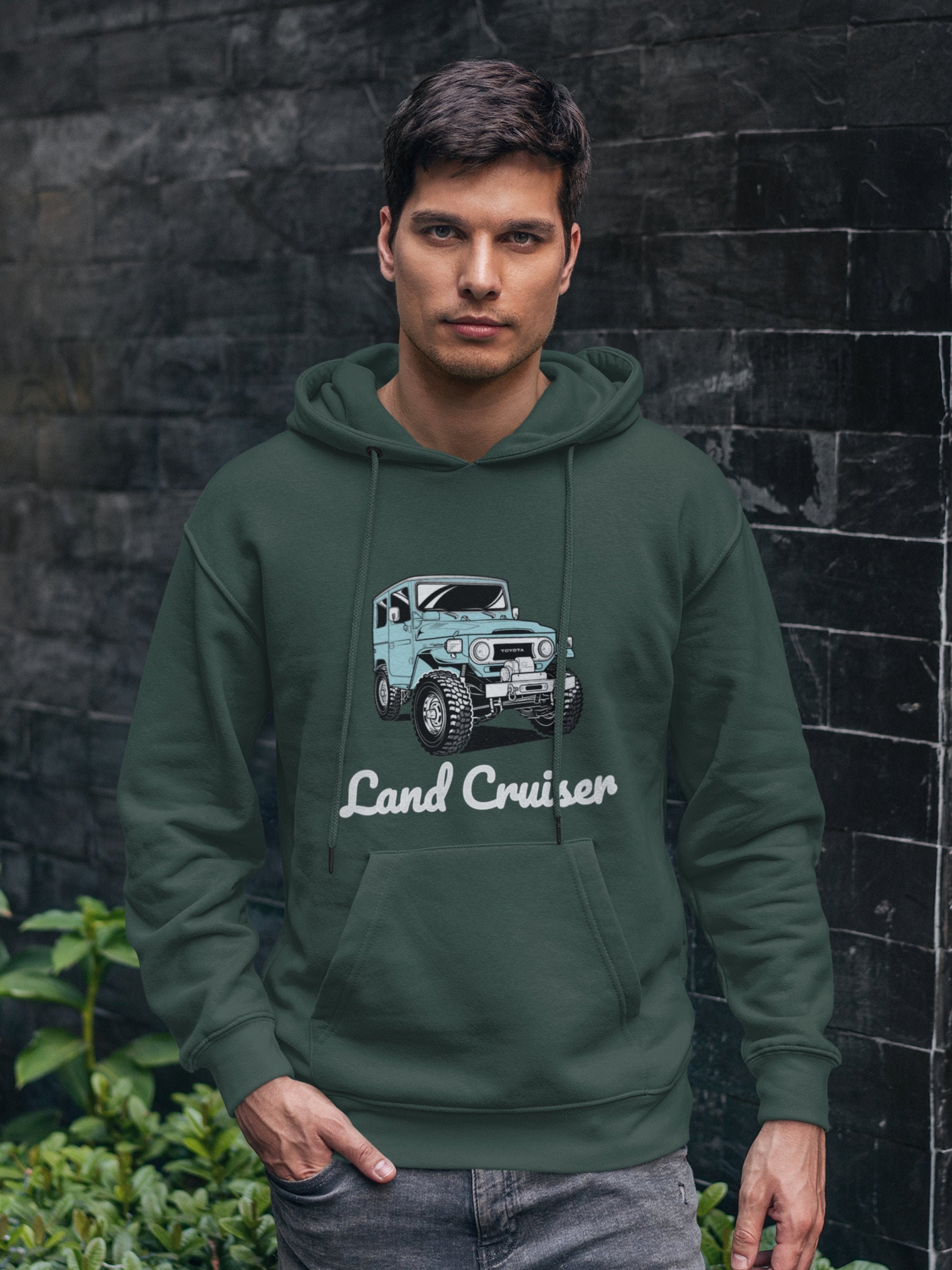 FJ40 Hoodie Land Cruiser Hoodie Toyota Hoodie Gift for Guy