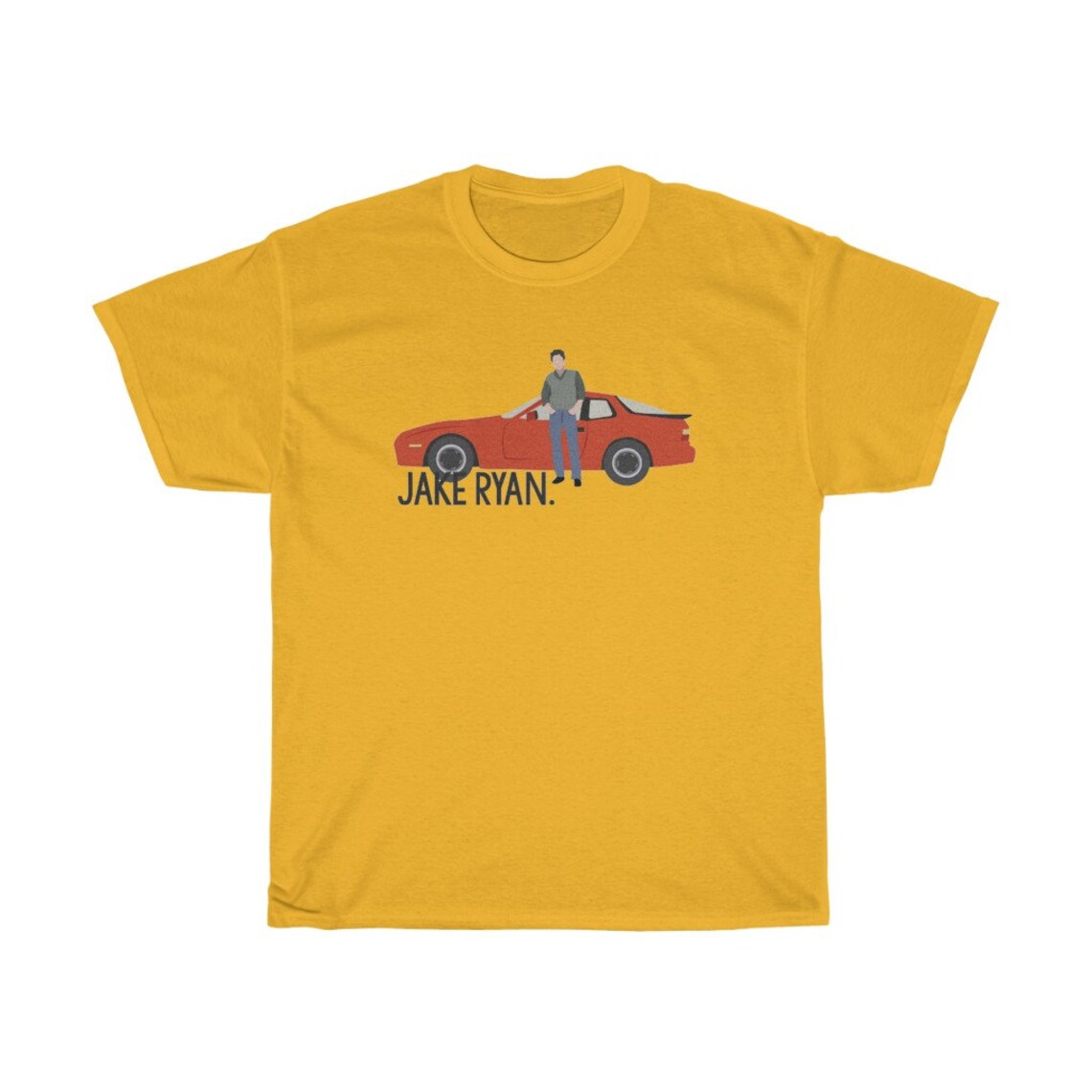 Sixteen Candles Jake Ryan Porsche 944 Classic Tshirt Car Fan, Car Guy