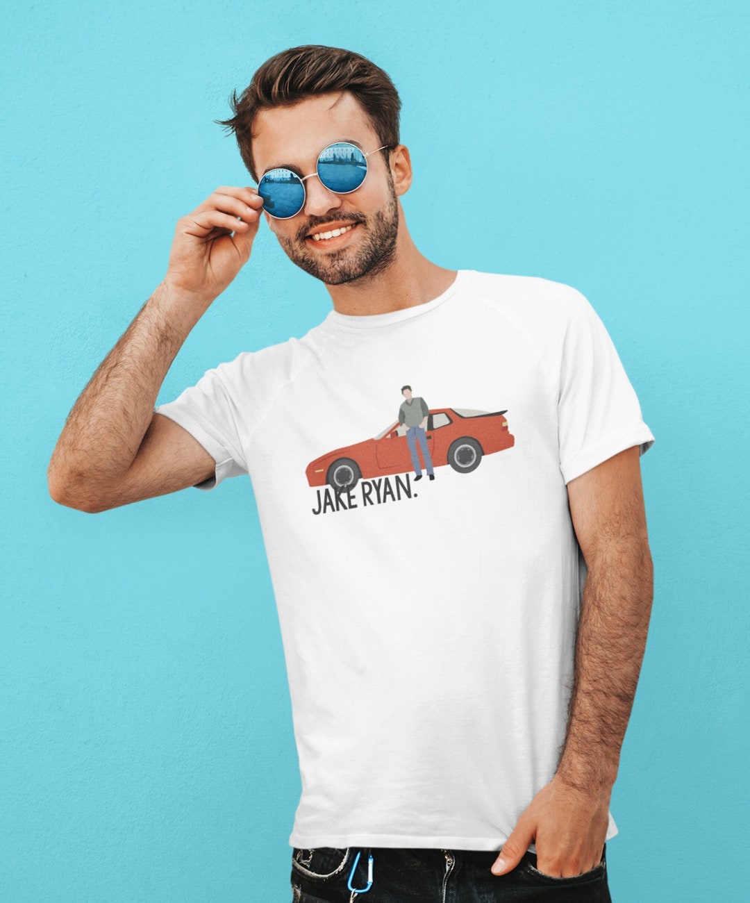 Sixteen Candles Jake Ryan Porsche 944 Classic Tshirt Car Fan, Car Guy