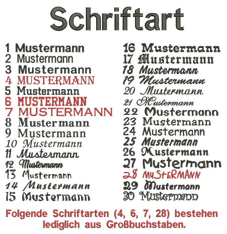 Namensschild gestickt bestickt mit Wunschtext / Aufnäher / Aufbügler / Filzstoff / Gestickt Bild 4