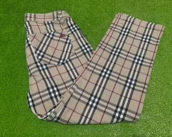 burberry plaid pants replica