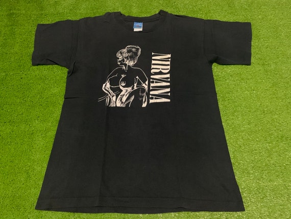 Vintage NIRVANA “Stripper” ultra rare tee soundgar