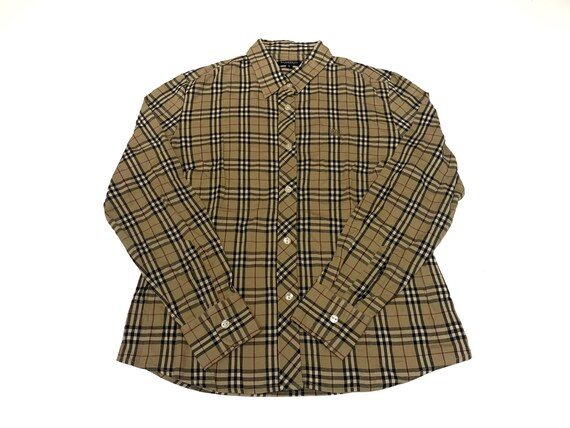 Vintage BURBERRY London Nova Check Shirt Prorsum f