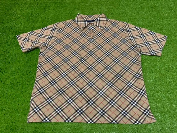 Vintage BURBERRY Nova Check Polo shirt For women