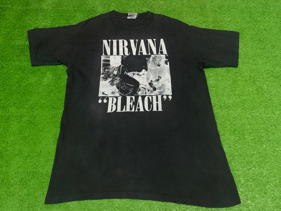 Vintage NIRVANA Bleach Sub Pop Promo shirt 1989 so