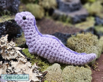 Brontosaurus Dinosaur - Crochet Amigurumi Plush - Custom Dino Toy