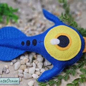 Peeper Plush - Subnautica Inspired Handsewn Plushie