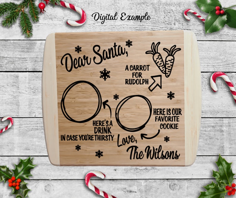 Download Dear Santa Tray Bundle SVG File