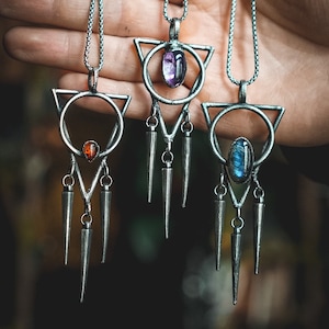Atlantis Collection No. 10 - Geometric Pendant