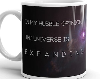 Hubble Universe Expanding Space Hubble Telescope NASA Science Mug