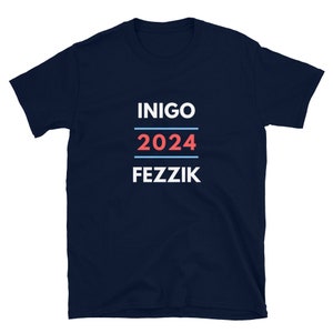 Princess Bride Inigo Fezzik 2024 Short-Sleeve Unisex T-Shirt Political 80s