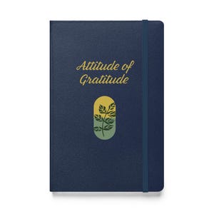 Attitude of Gratitude Hardcover Gratitude Journal