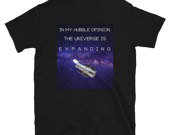 Hubble Universe Expanding Short-Sleeve Unisex T-Shirt