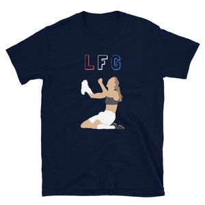 USWNT Soccer LFG Brandi Chastain Equal Pay Short-Sleeve Unisex T-Shirt Women&#39;s National Team