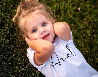 SCRIPT Collection NAME Tee in White