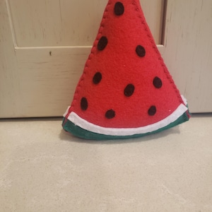 Felt Watermelon | Toy Watermelon | Pretend Play | Kid's Kitchen Food | Felt Food
