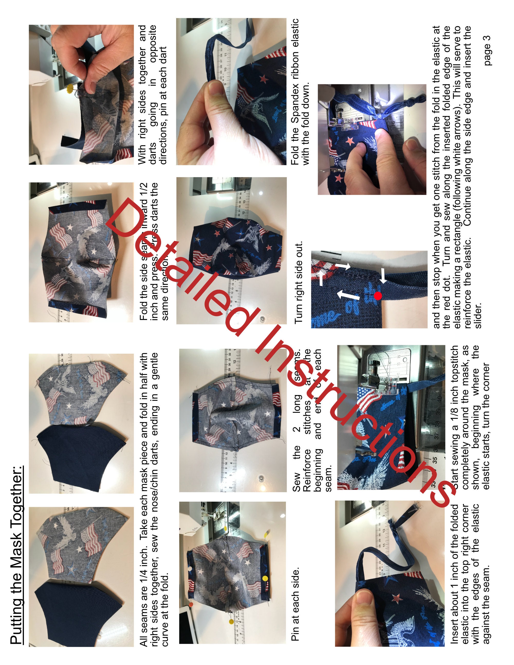 Download Face mask paper pattern and SVG Cut file for Cricut, DIY ...