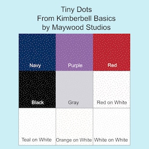 Tiny Dots from Kimberbell Basics by Maywood Studios