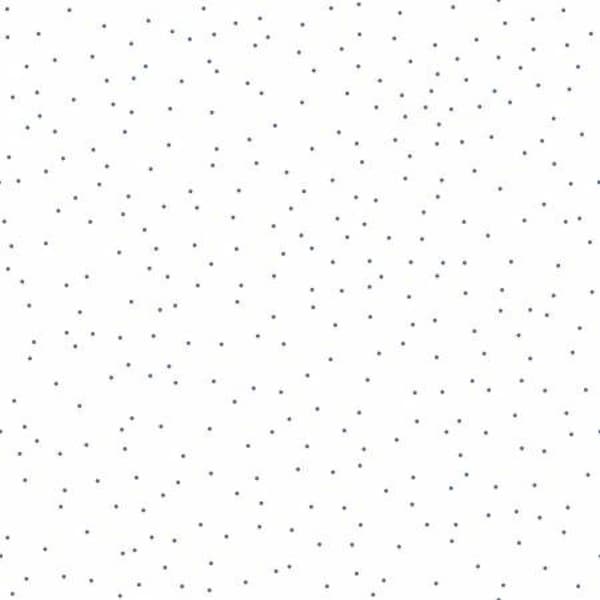 Pin Dot, DENIM on WHITE, Lori Holt, Riley Blake Designs, background, cotton, quilting, fabric, C705