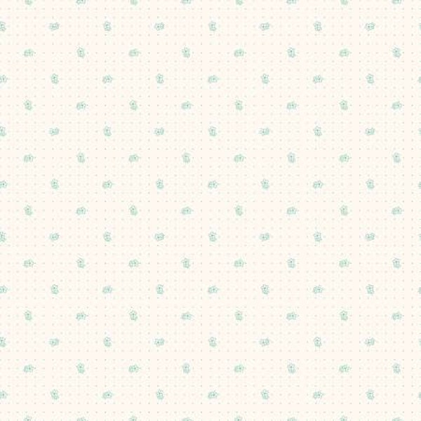 Daisy, TEAL, Bee Background, Lori Holt, Riley Blake Designs, background, cotton, quilting, fabric, C6380