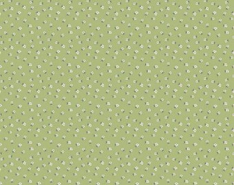 Lillian, LETTUCE, Bee Dots Collection, Lori Holt, Riley Blake Designs, printed, cotton, quilting, fabric, C14169R
